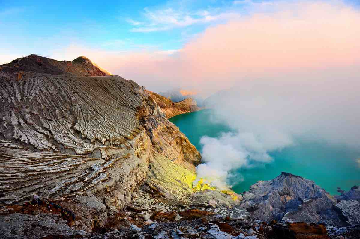 Java Bali on the road - La Caldera del Mt Ijen